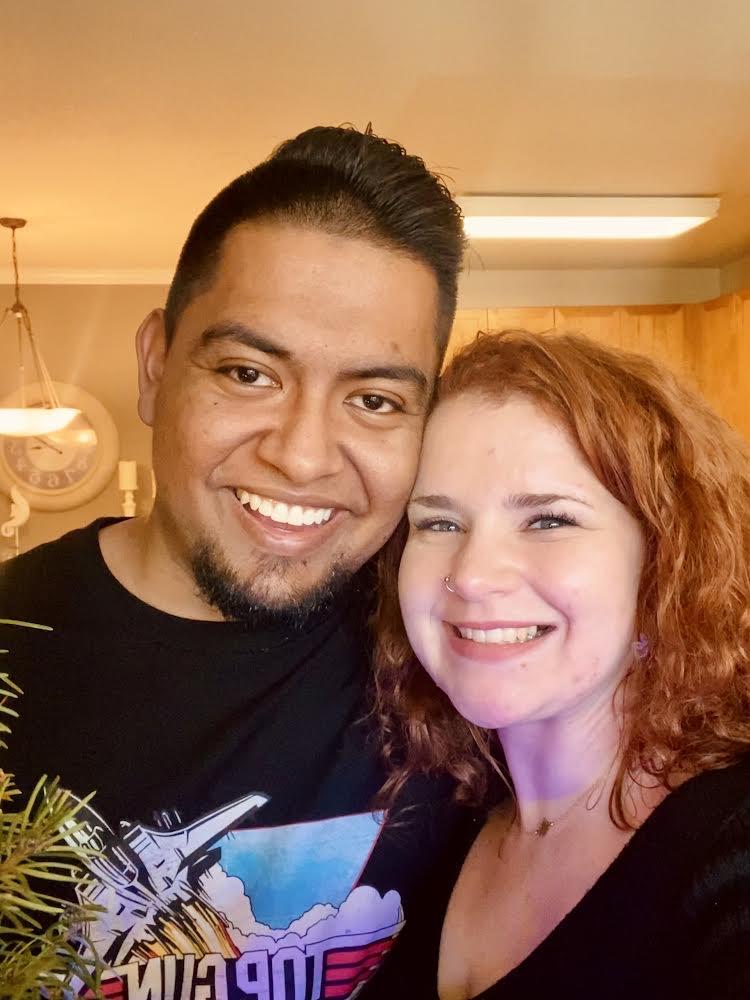 Decorating Erick’s house for Christmas (moments before he proposed), Santa Clara, CA (11/26/2022)