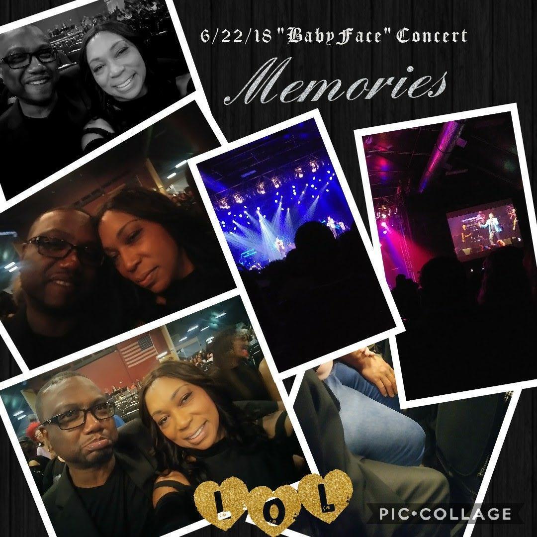 Our first concert - Baby Face!