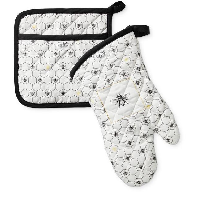 Honeycomb Oven Mitt & Potholder Set