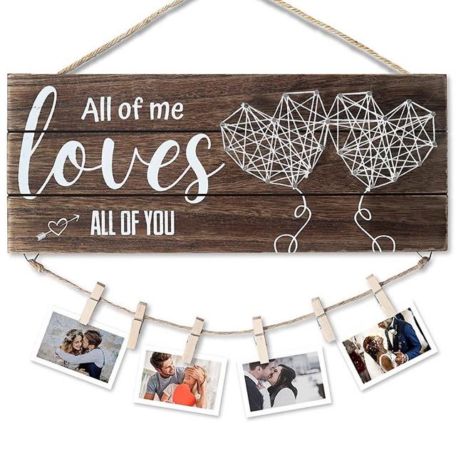 Christmas Gifts for Boyfriend Girlfriend,Couple Gifts,Romantic Gifts for Him Her,Engagement Gifts for Couple,Christmas Gifts for Wife,Valentines Day Gifts for Her Picture Frame