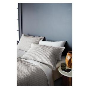 Gray Cotton Cashmere Pillow Sham - Fieldcrest®