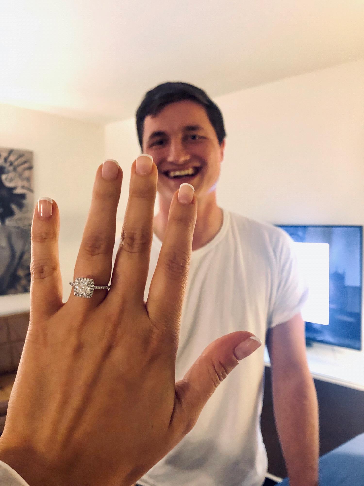 We are engaged! April 2019