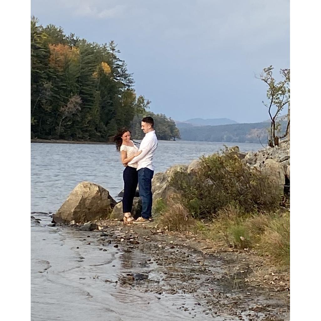 Schroon Lake Engagement Photo Shoot, 2020