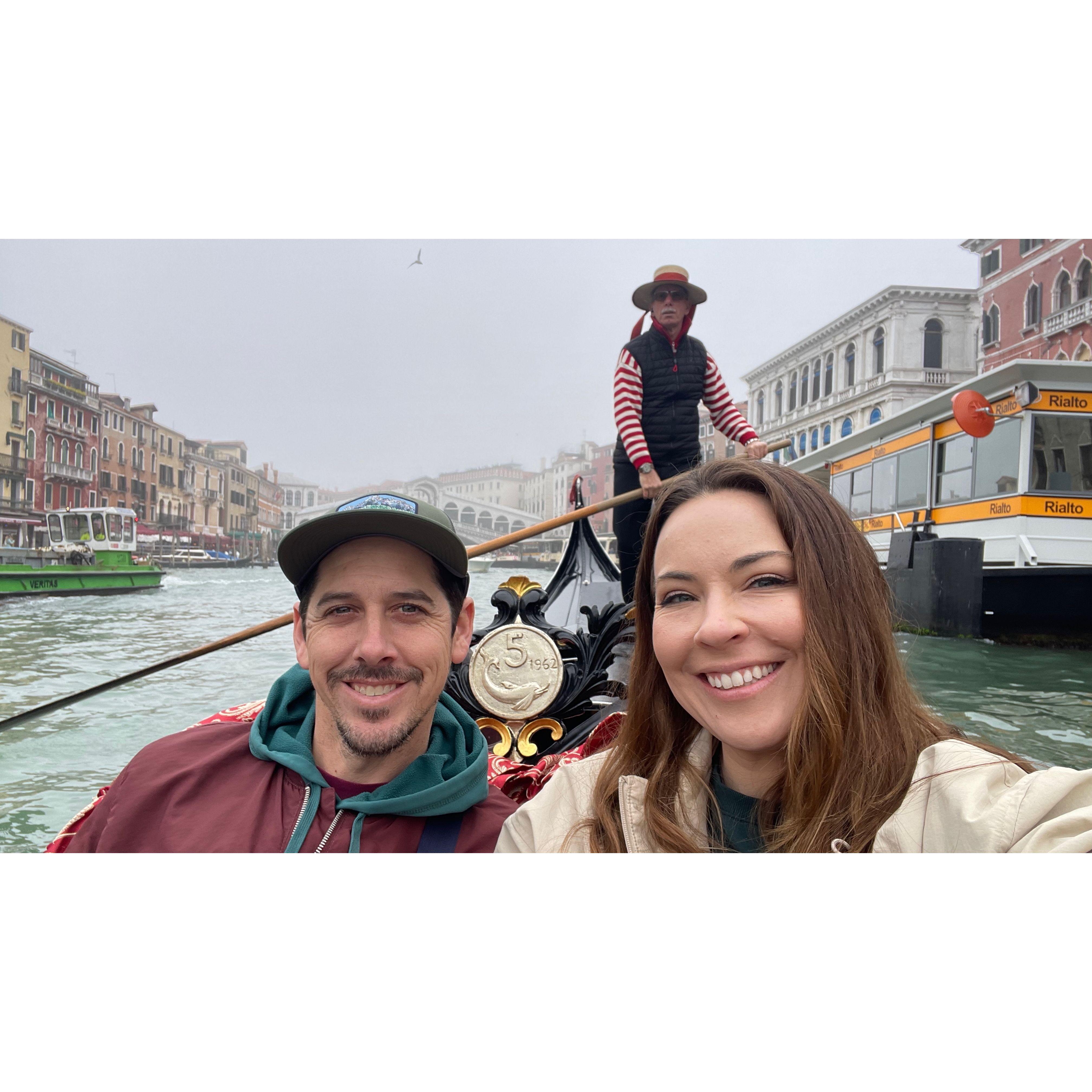 The quintessential gondola ride!