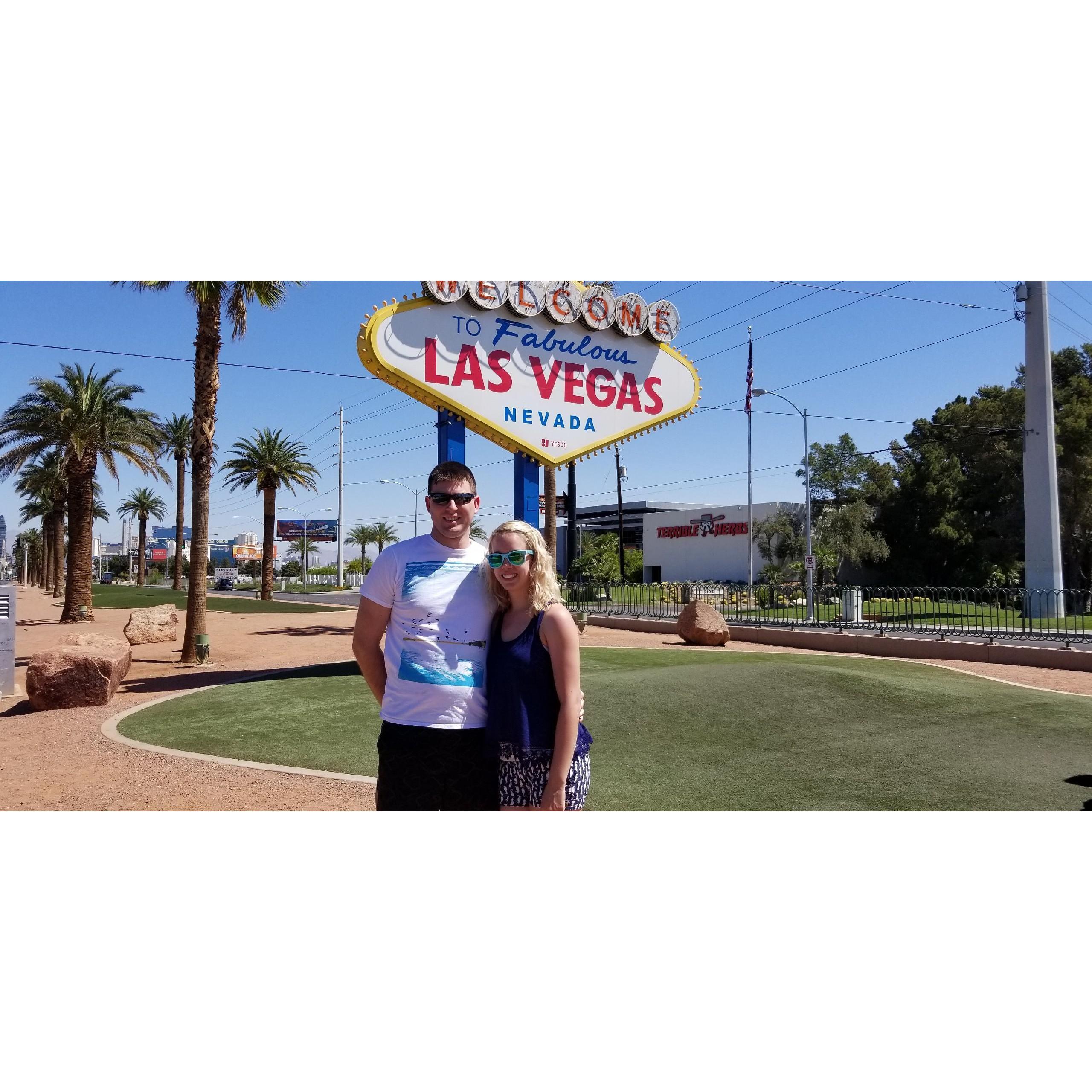 Our first vacation together in May 2018. Las Vegas, Arizona and California.
