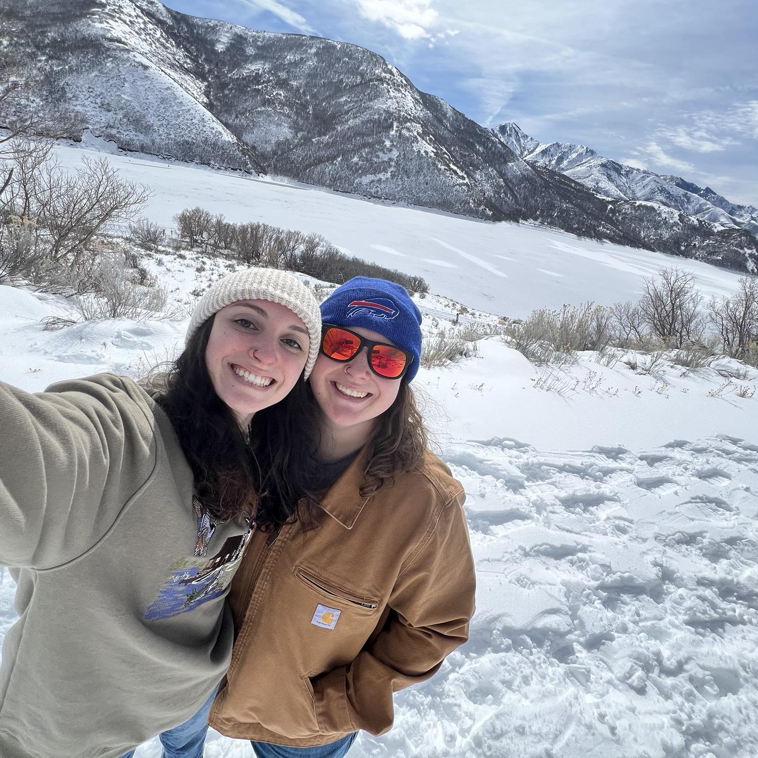 February 22, 2025: Took a trip to SLC! The mountains were beautiful.