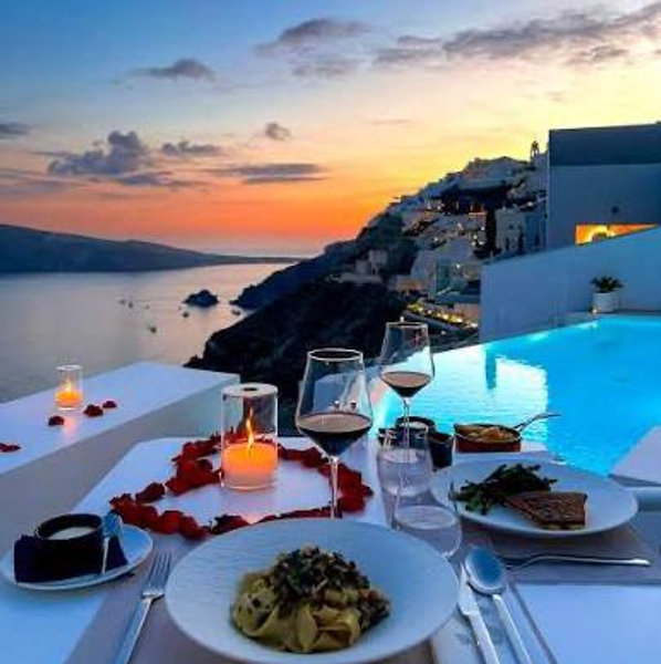 Dinner in Greece!