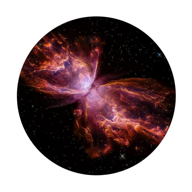 Orzorz Slide Discs Star Projector Galaxy Light Home Planetarium Projector (Work Star Projector) (Butterfly Nebula)