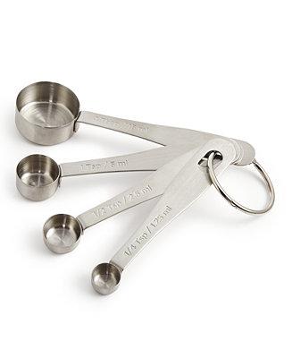 Martha Stewart Collection Stainless Steel Measuring Spoons, Created for Macy's