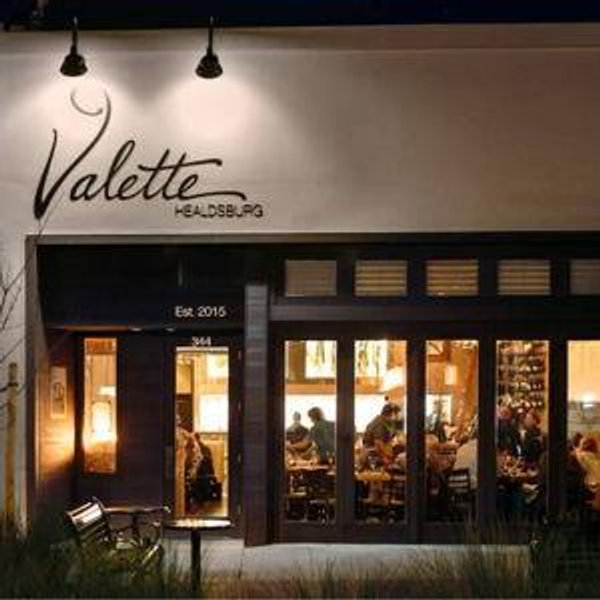 Dinner For Two at Valette Healdsburg
