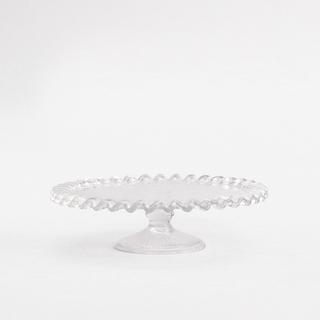Round Glass Pedestal