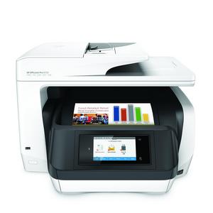 HP OfficeJet Pro 8720 All-in-One Wireless Printer with Mobile Printing, Instant Ink ready - White (M9L75A)