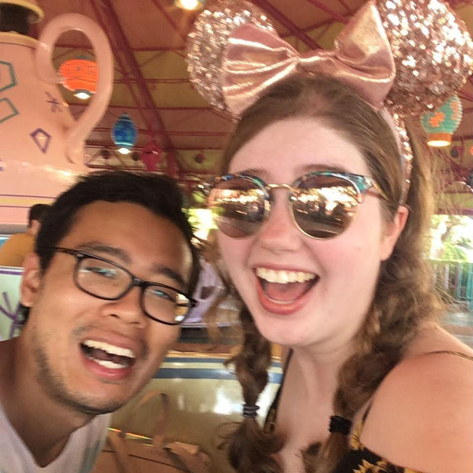 We are the FASTEST TEACUPS IN TOWN! Disney World, September 2018