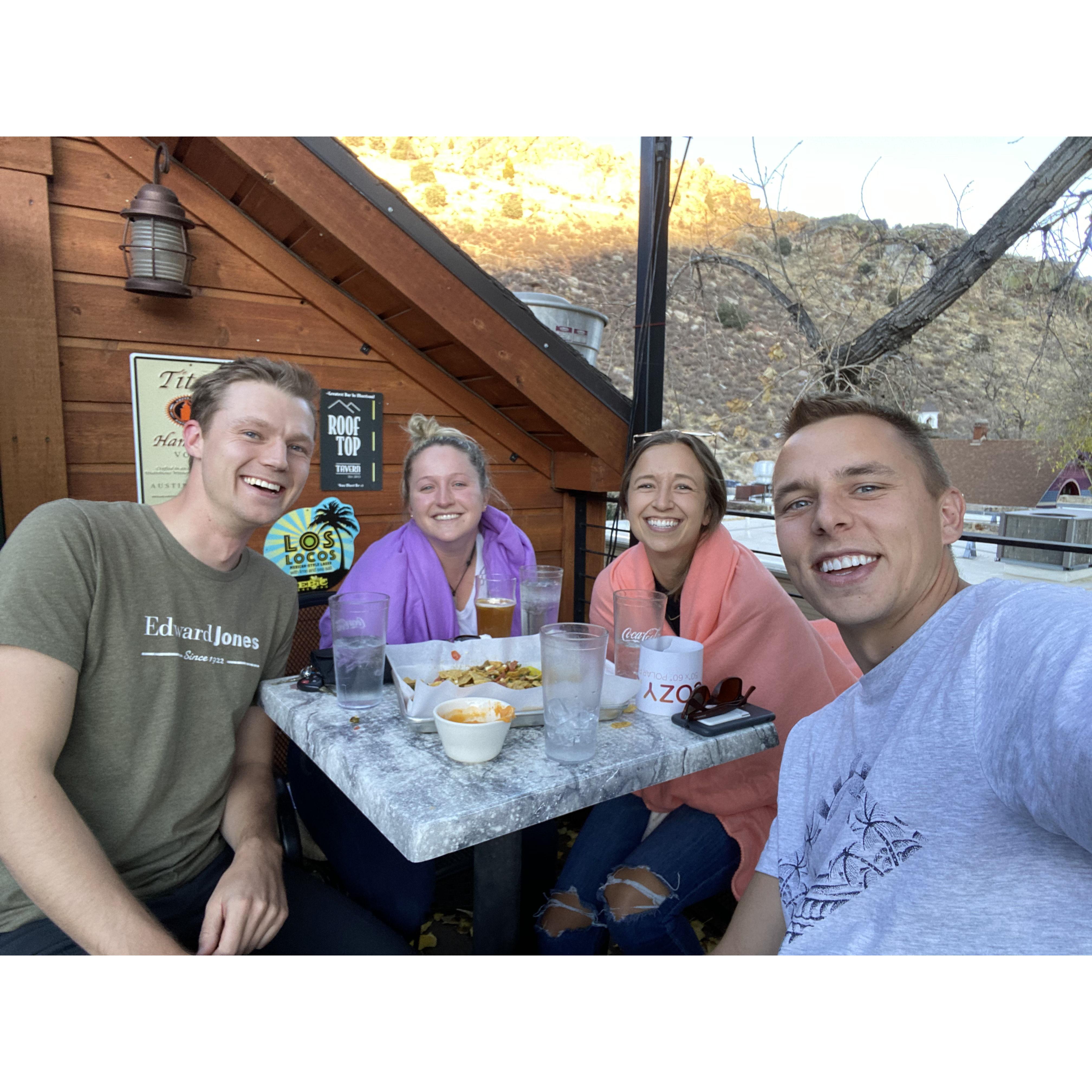 Jake and Jenna came for a lovely visit in CO! :)