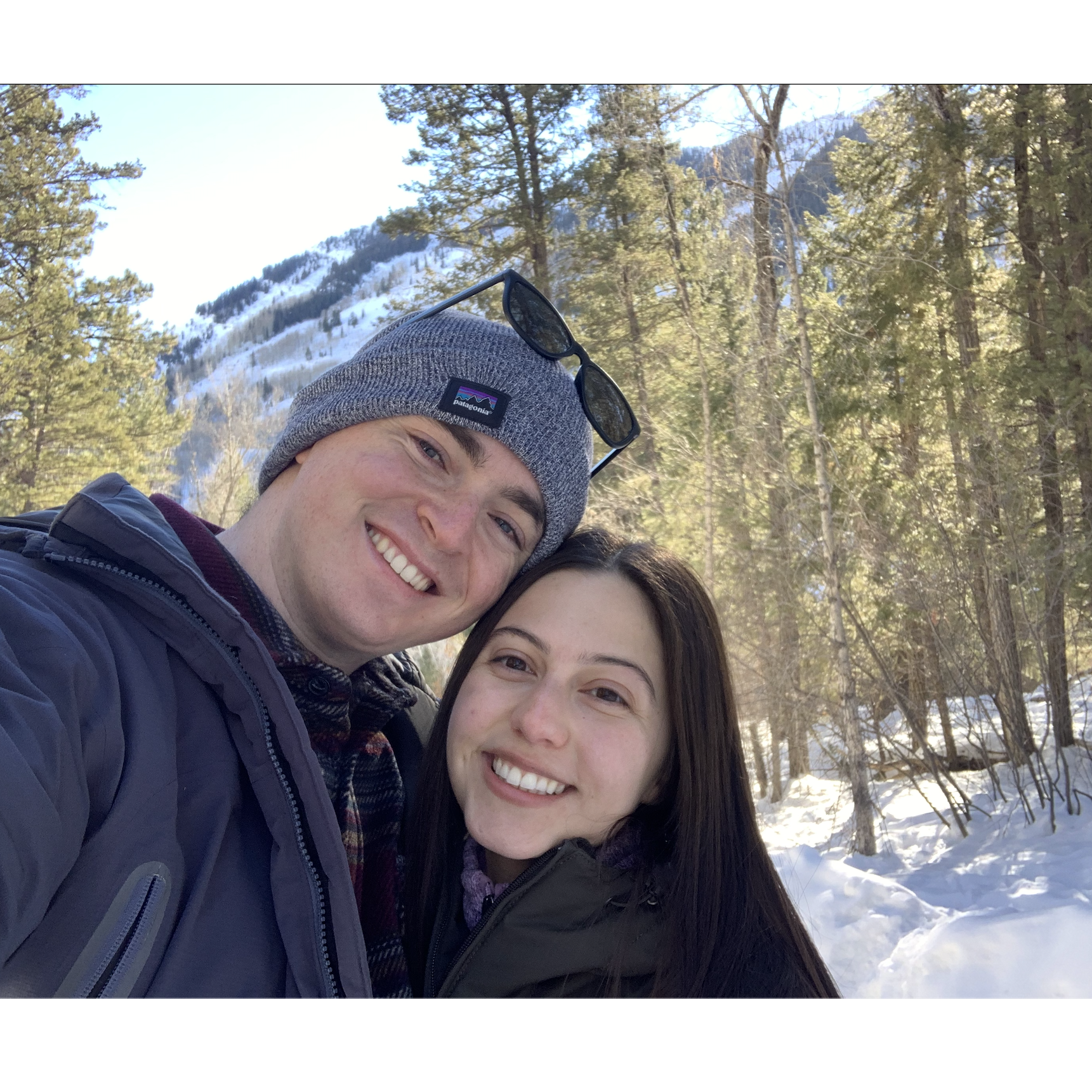 Weekend trip in the Rockies with our dog, Aniyah (Niyah Bear).