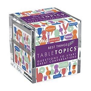 TABLETOPICS Best Things Ever: Questions to Start Great Conversations