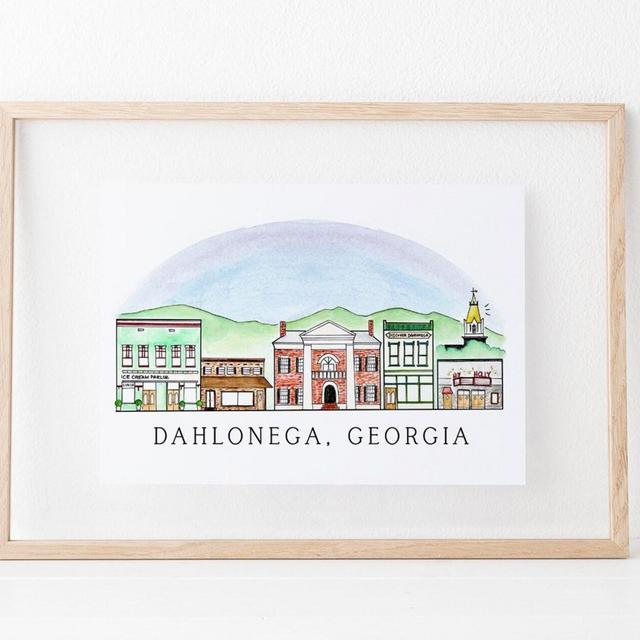 Dahlonega, Georgia Art Print