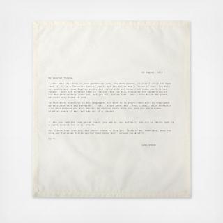 Ed 1 Set 2 Love Letter Napkin, Set of 4