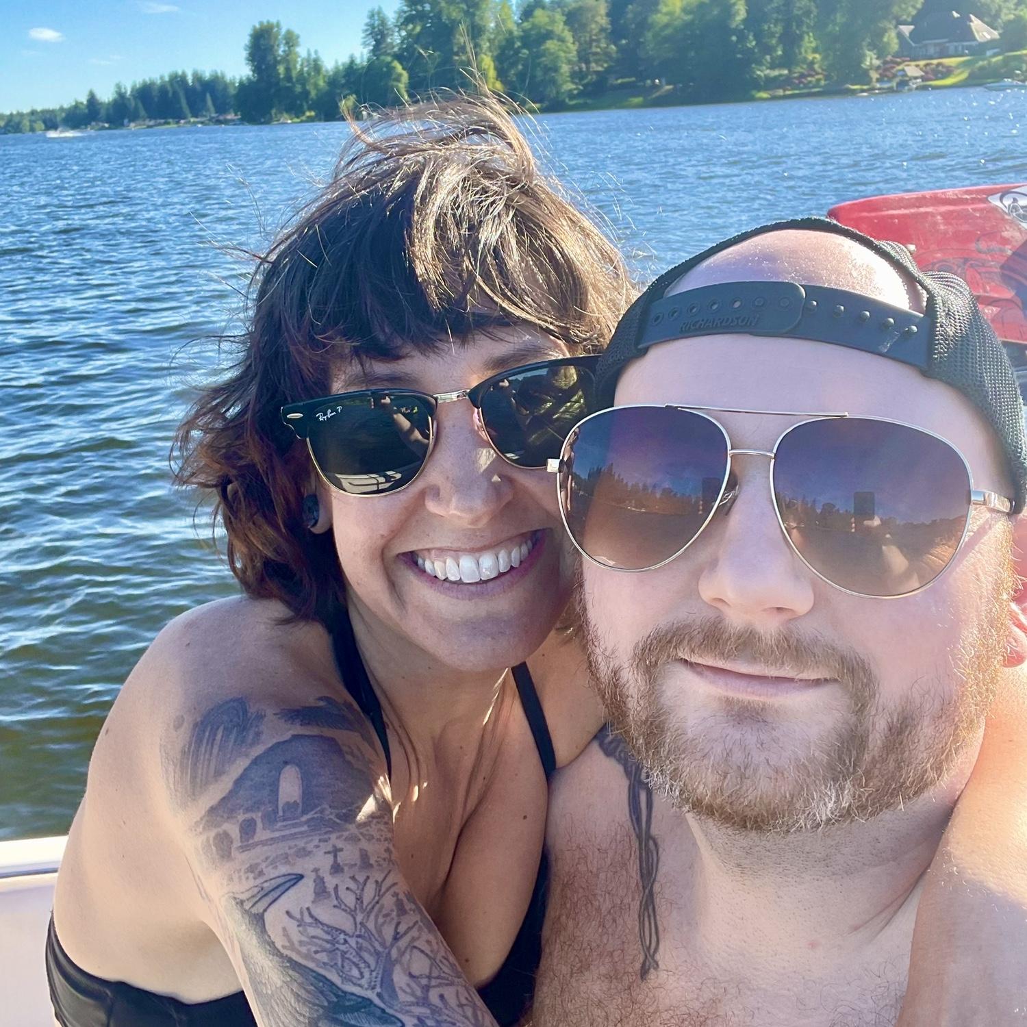 We’re on a boat (thank you, Tim Gibbons!)