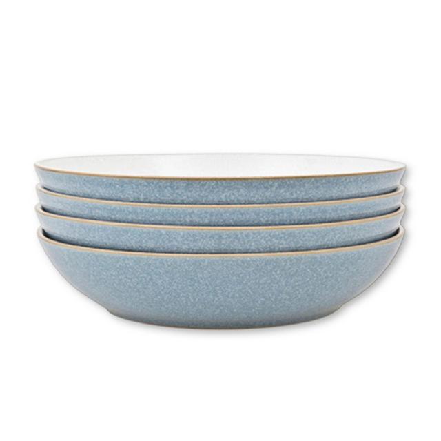 Denby Elements Pasta Bowls in Blue (Set of 4)
