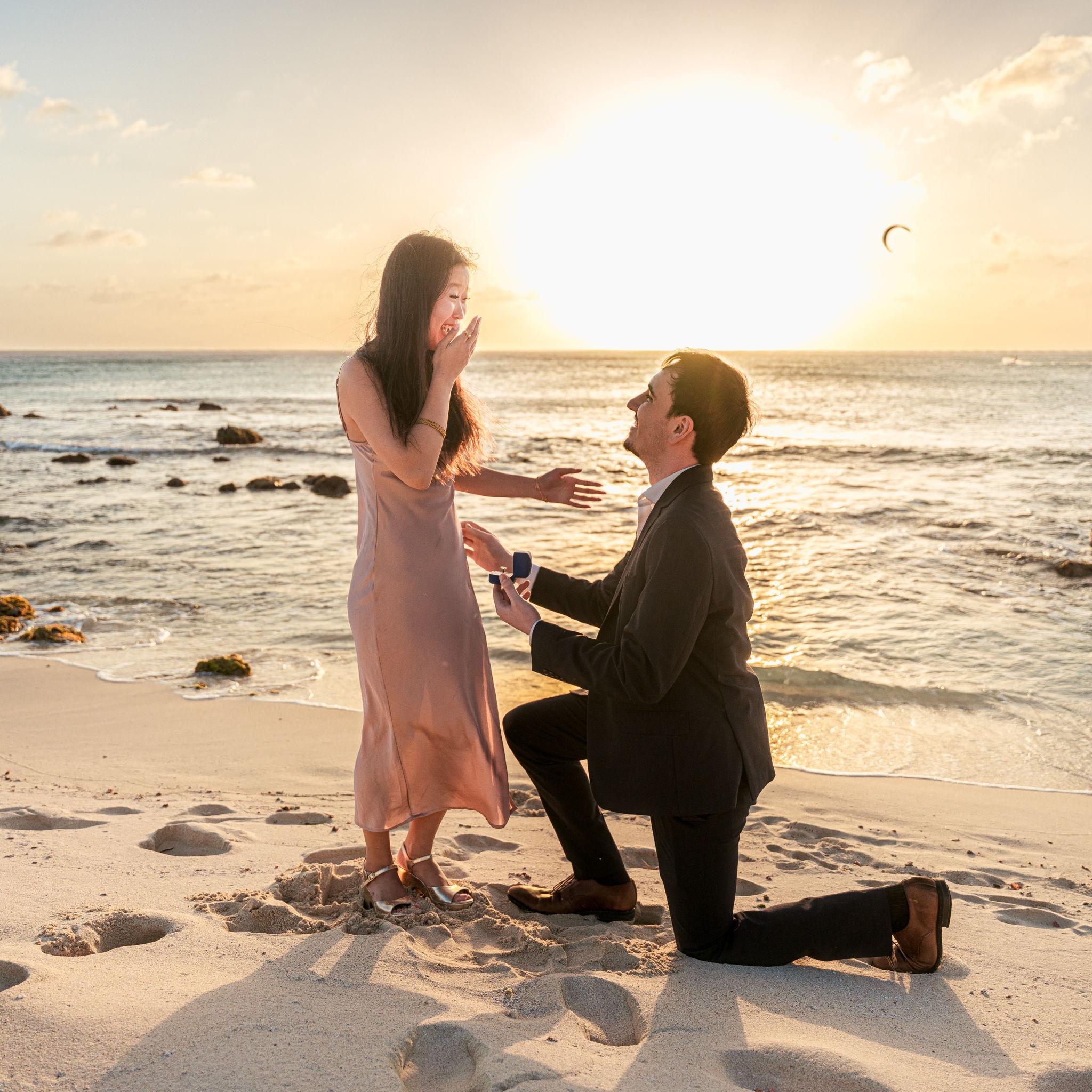Lauren was completely oblivious and was predictably very excited for the spontaneous photo shoot. Little did she know that Evan had planned everything to pull off the perfect surprise proposal!