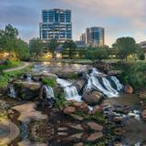 Falls Park on the Reedy & Downtown Greenville
