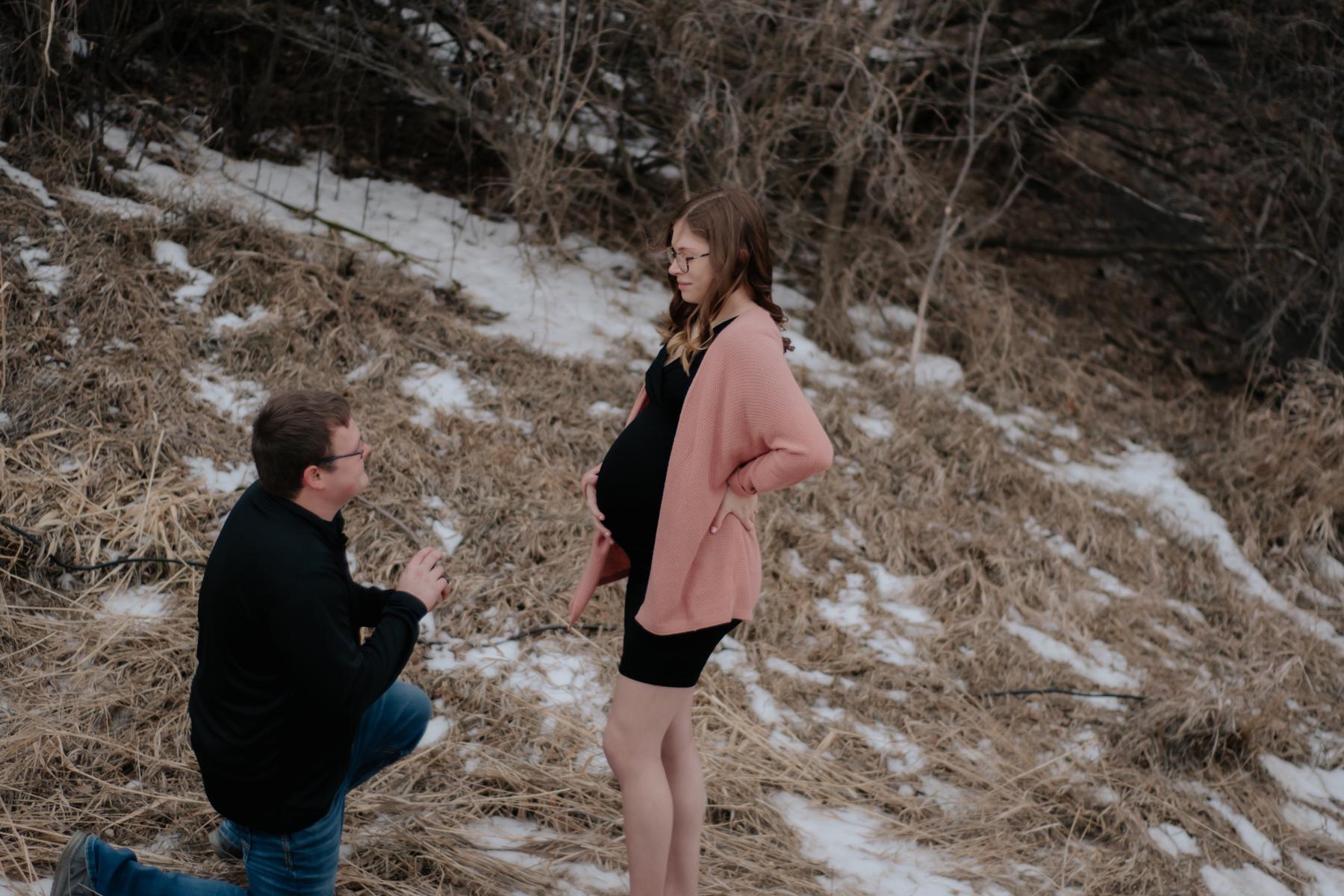 He proposed!