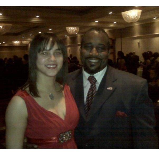 At the Delta Red and White Ball in Lansing, MI. One of our favorite pics.