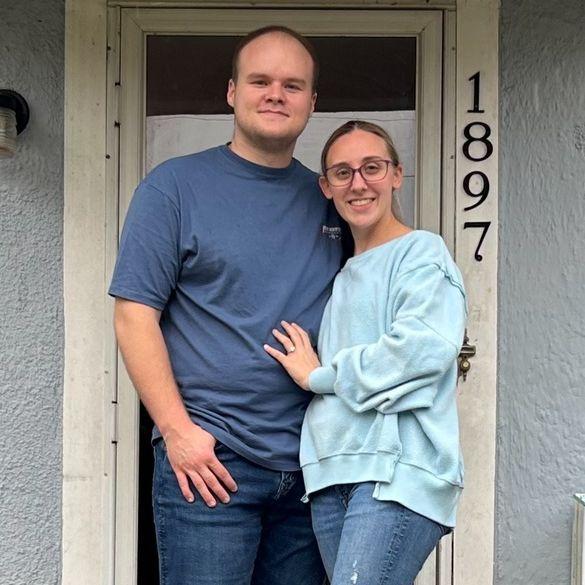 We moved into our first home!