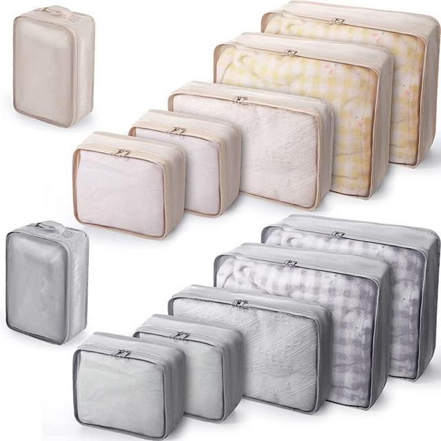 12 Set Packing Cubes Luggage Organizer Bags Travel Luggage Suitcases Organizers Luggage Cubes with Shoe Bag