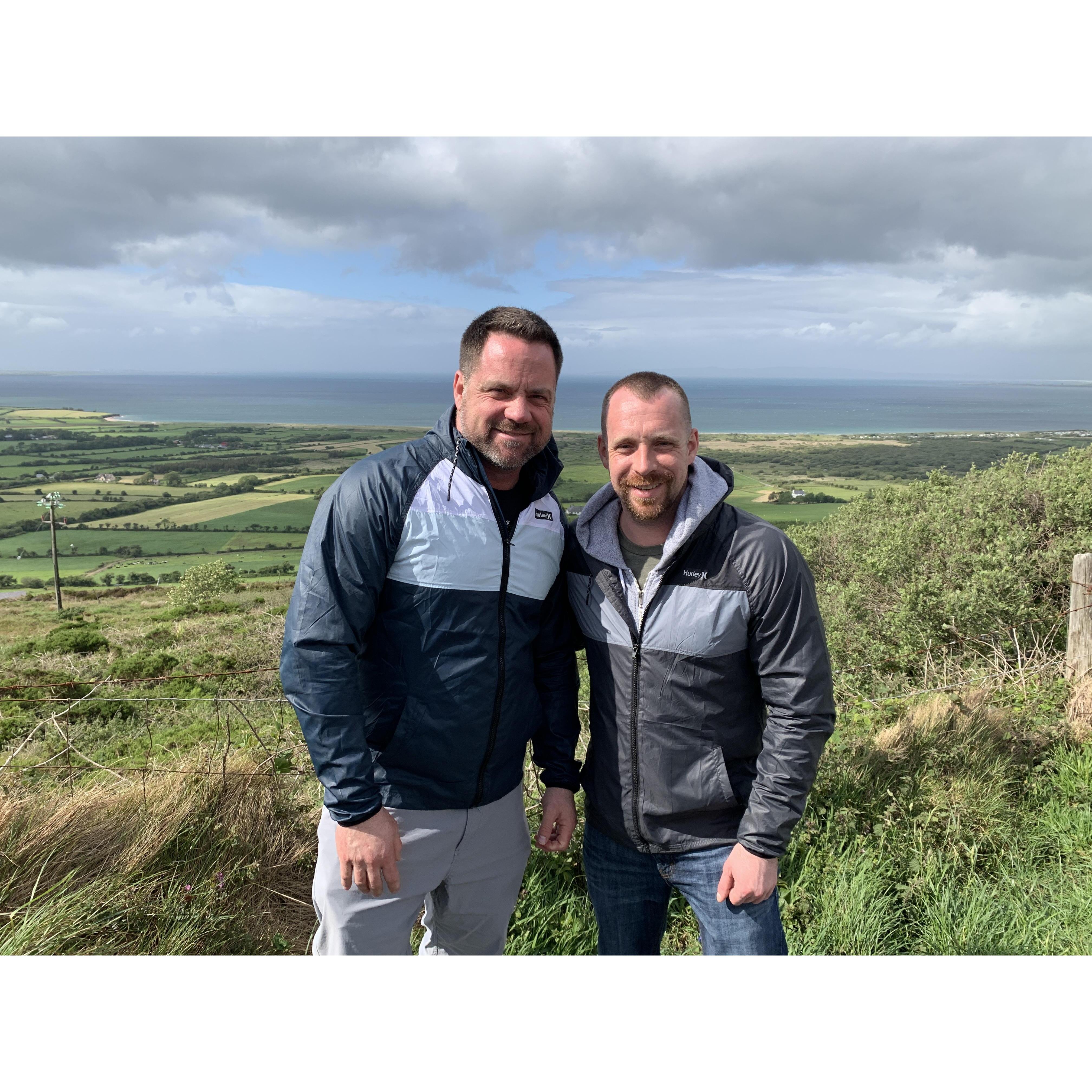 Being able to travel together is really special, this is Ring of Kerry in Ireland.