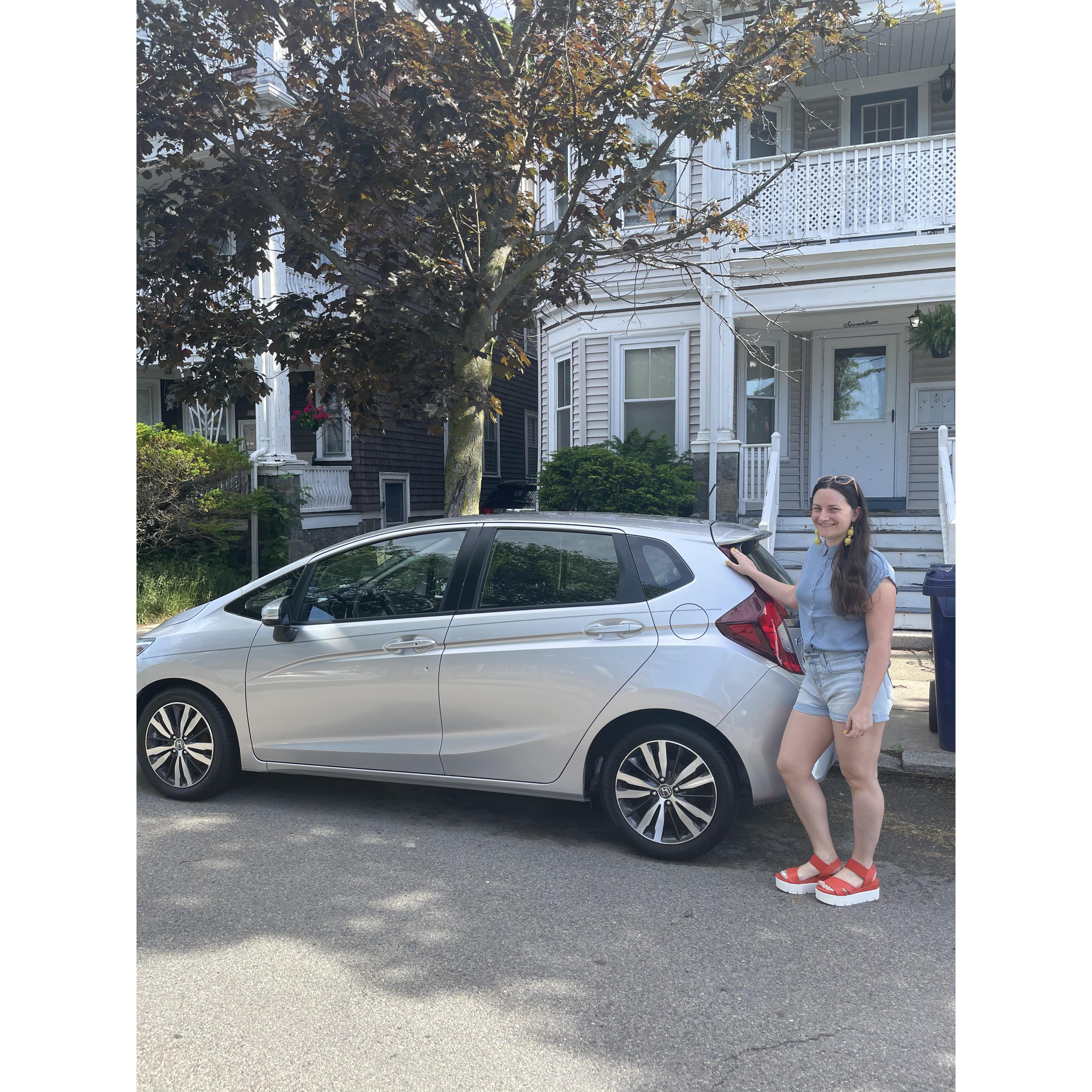 Our first car together! 2021
