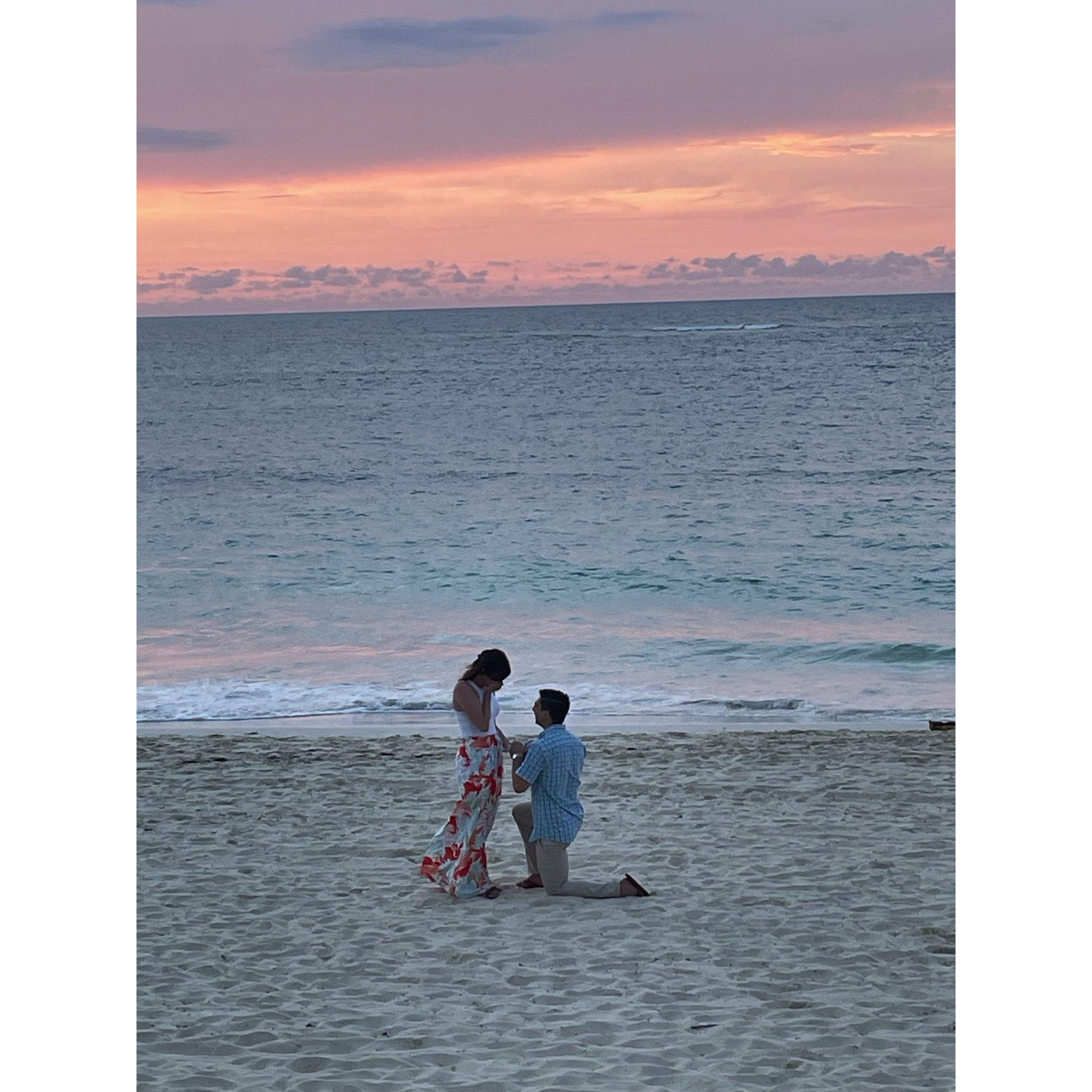 A couple of good samaritans took photos of our engagement and shared them with us.