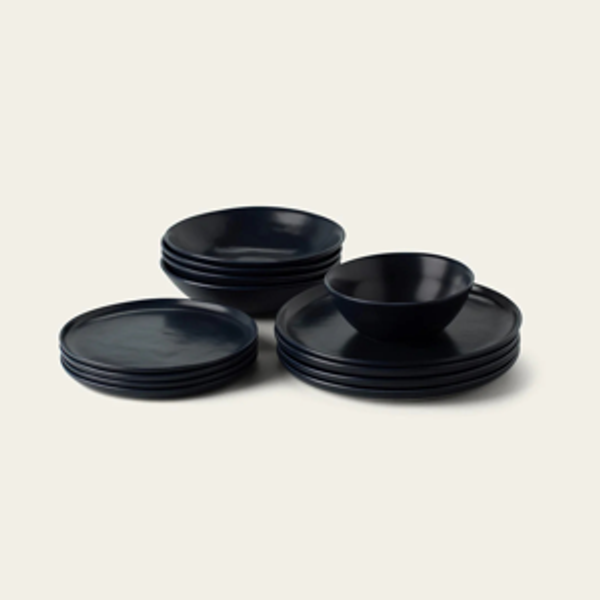 Dinnerware Set in Midnight Blue
