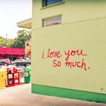 i love you so much Mural