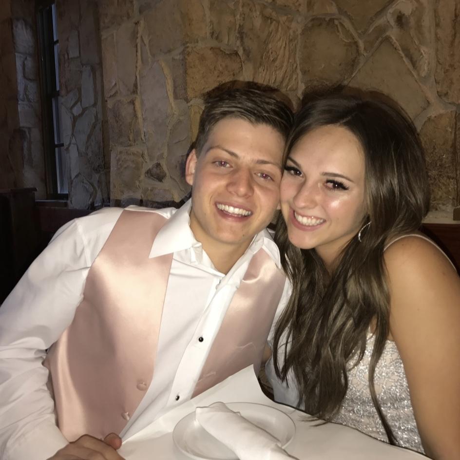 My senior prom, 2017!