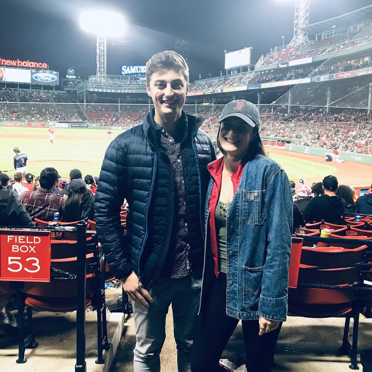 Griffin will never enjoy baseball but we're going to keep trying. Nothing better than Fenway park and yelling at Yankees fans. (2019)