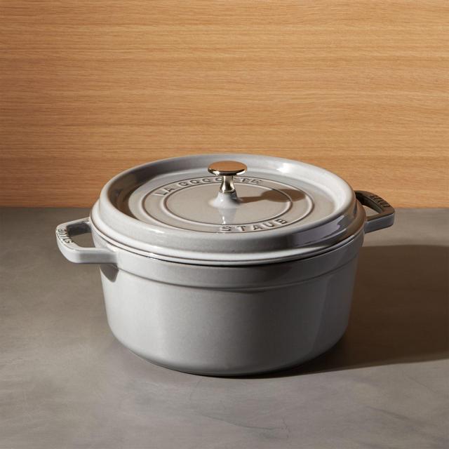 Staub 5.5-Qt Graphite Grey Cocotte