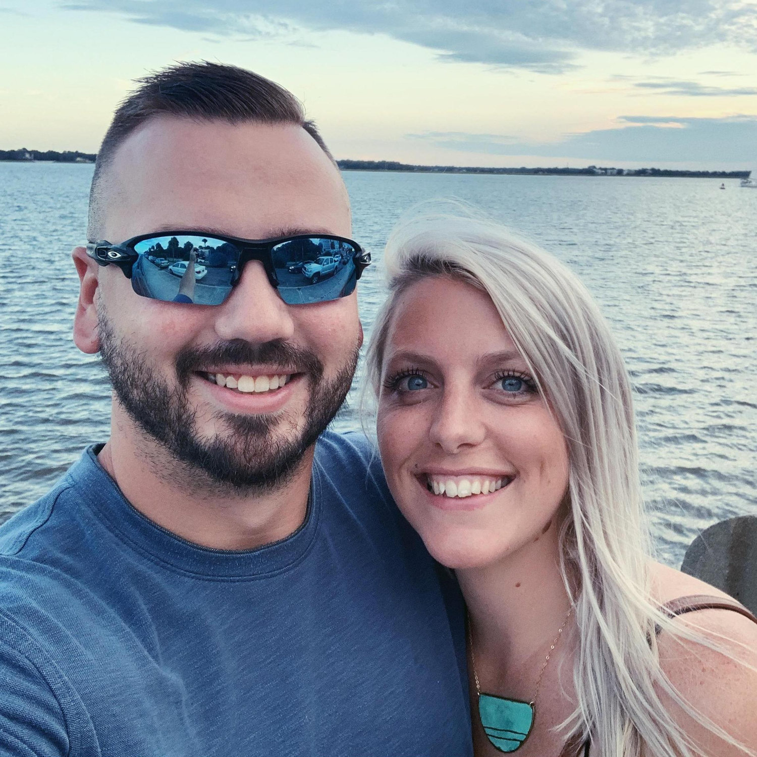 A few minutes before we got engaged!
