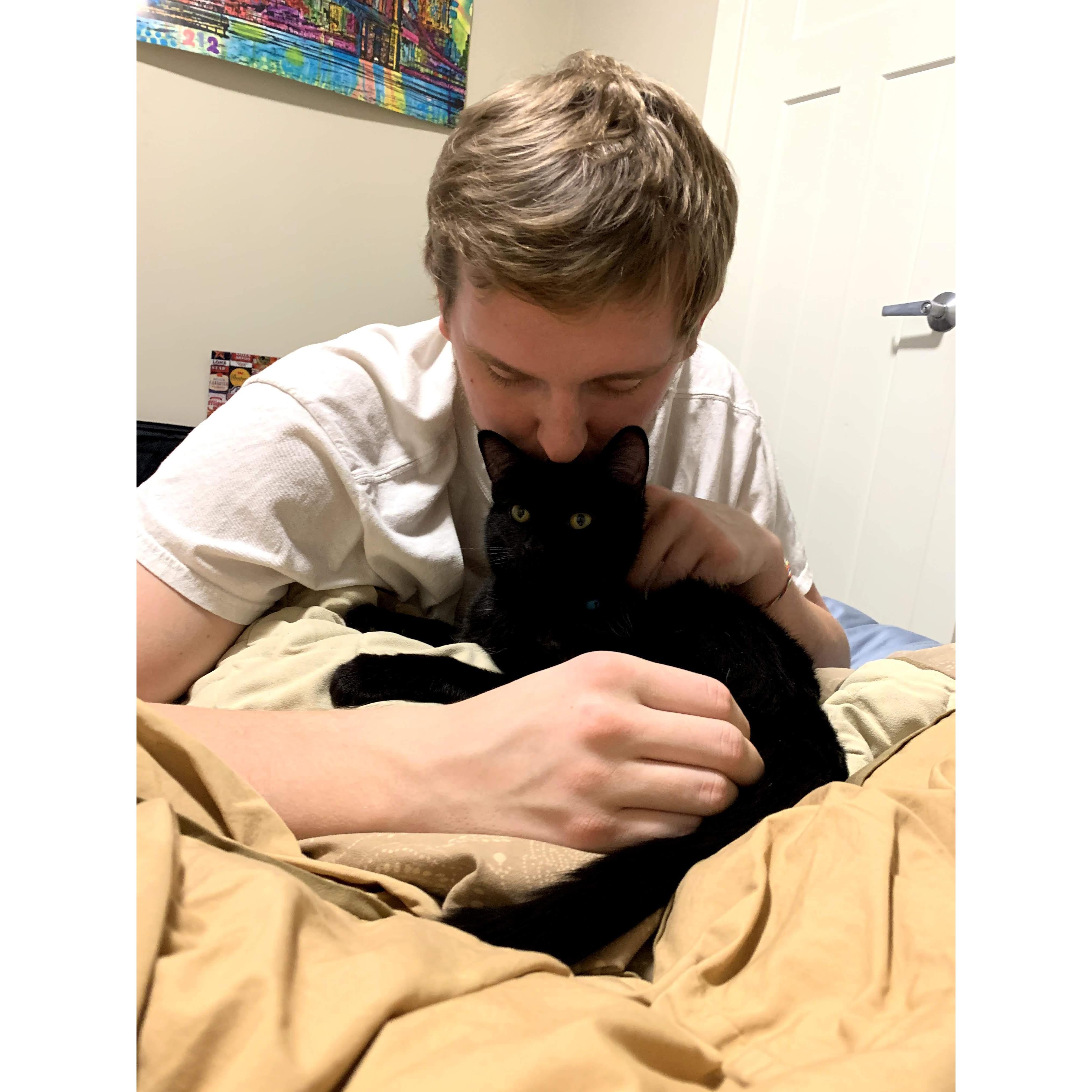 Our first day with Beef