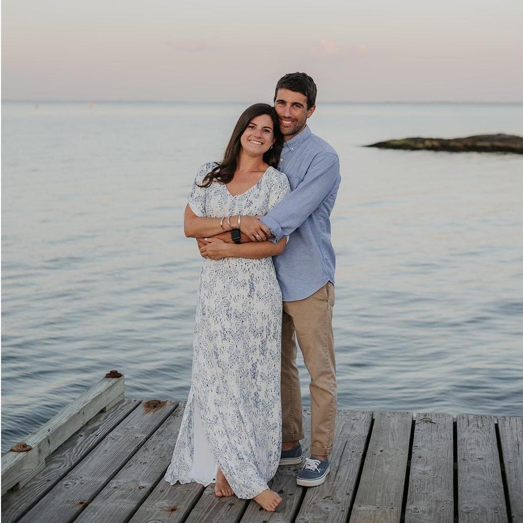 Engagement photos in Nonquitt (August 2021)