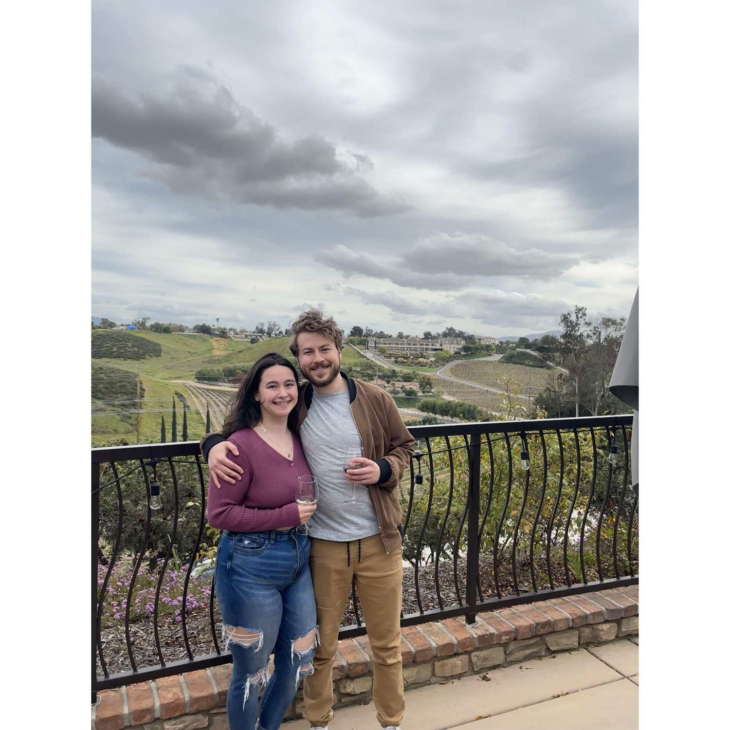 Back in CA! We love visiting new wineries together. 03/2024
