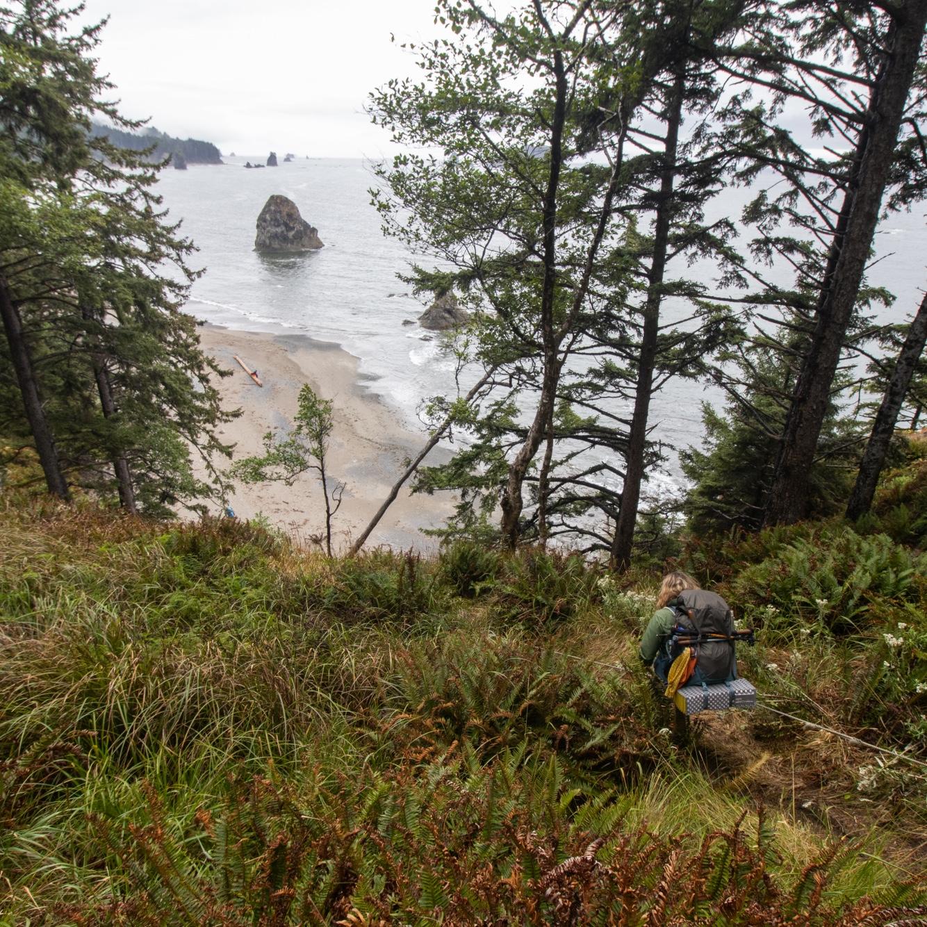 Backpacking the North Coast Route, Washington. Summer 2021