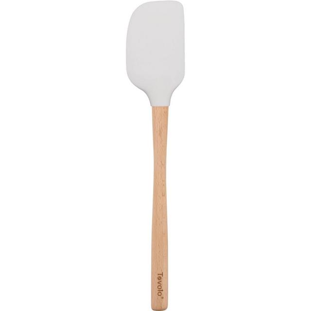 Tovolo Flex-Core Wood Handled Spatula White