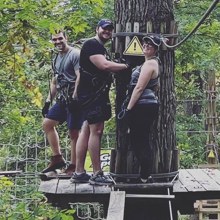 GoApe treetop course
