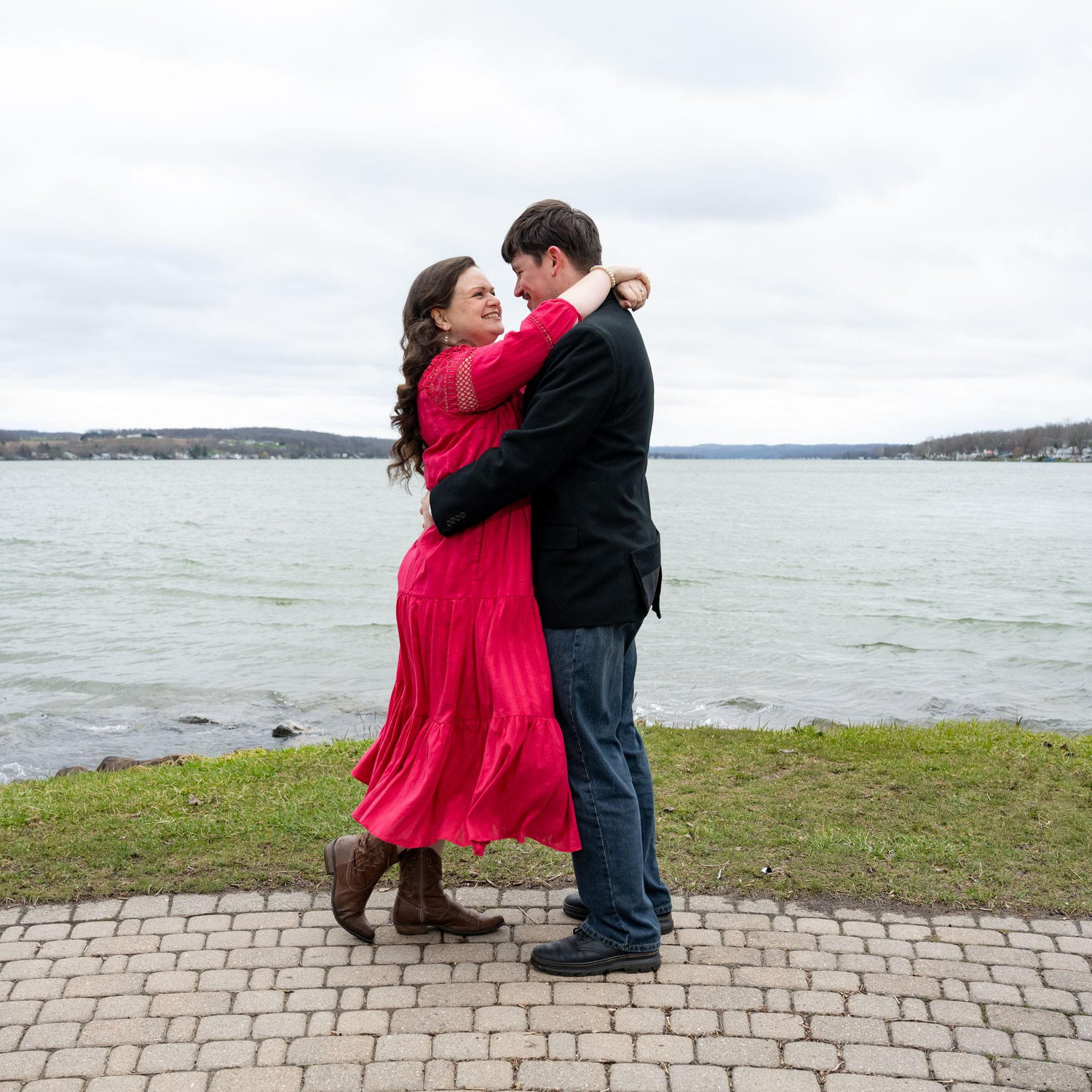 Engagement shot with Susana Jenks Photography