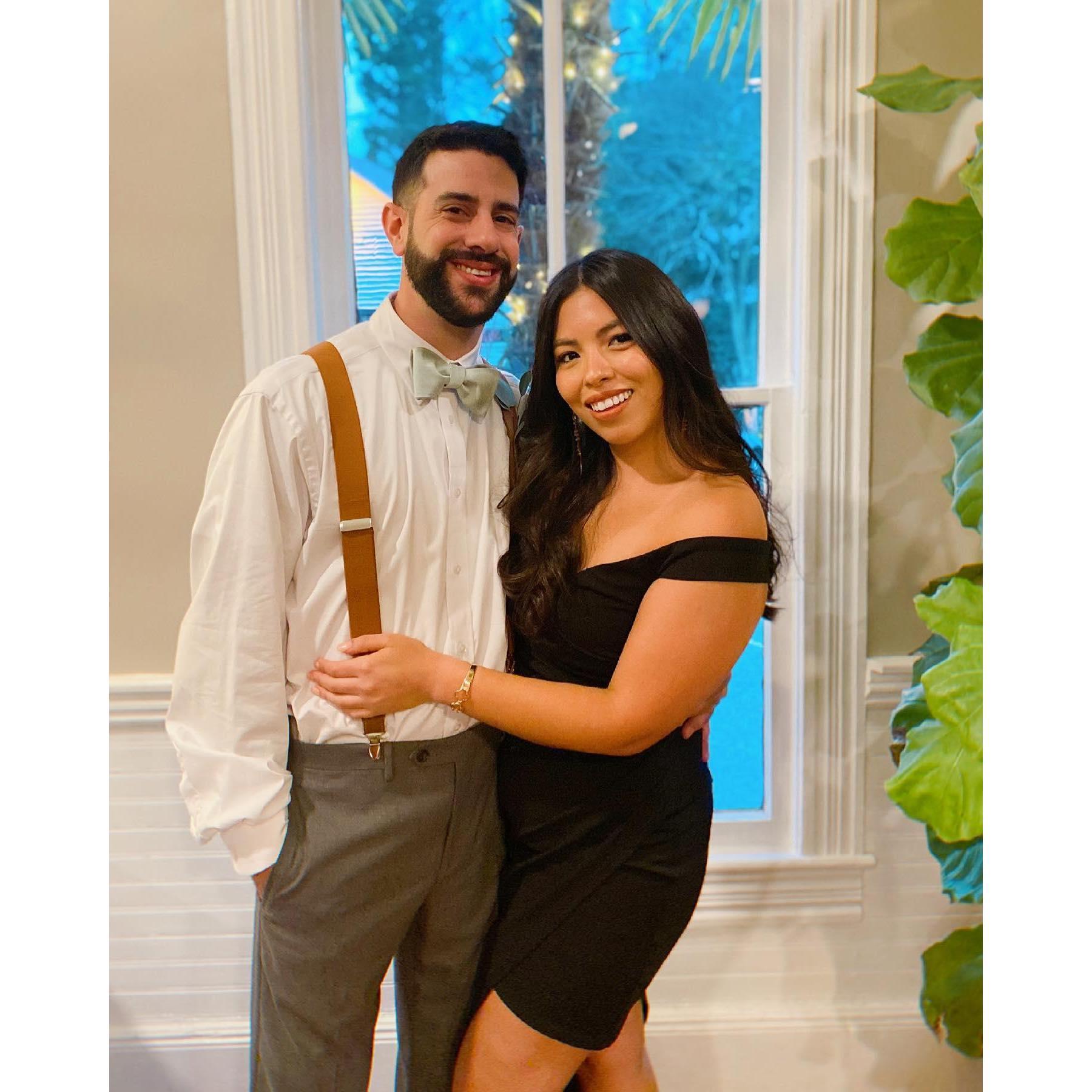 Wedding attendance for Eddie and Brittany