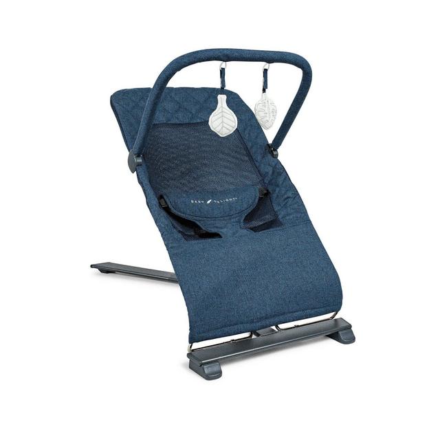 Baby Delight Alpine Deluxe Portable Bouncer - Quilted Indigo