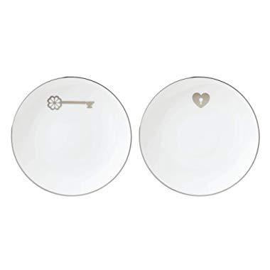 Kate Spade New York 886341 Key Court Lock Tidbits, Set of 2