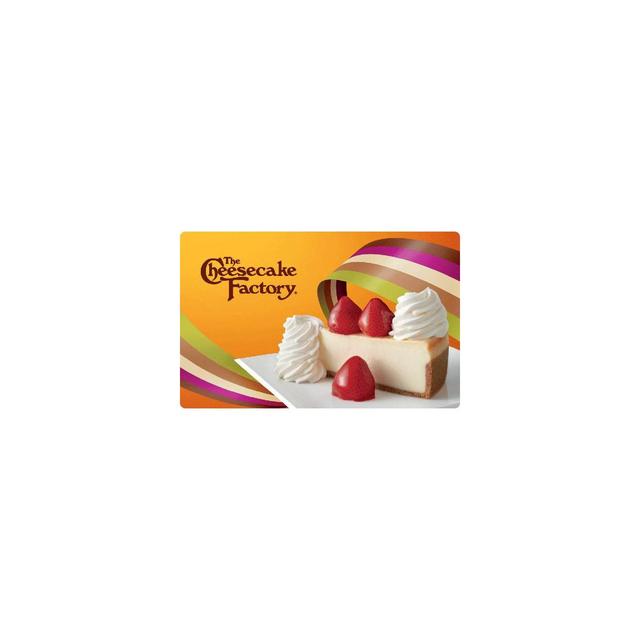 Cheesecake Factory Gift Card $25